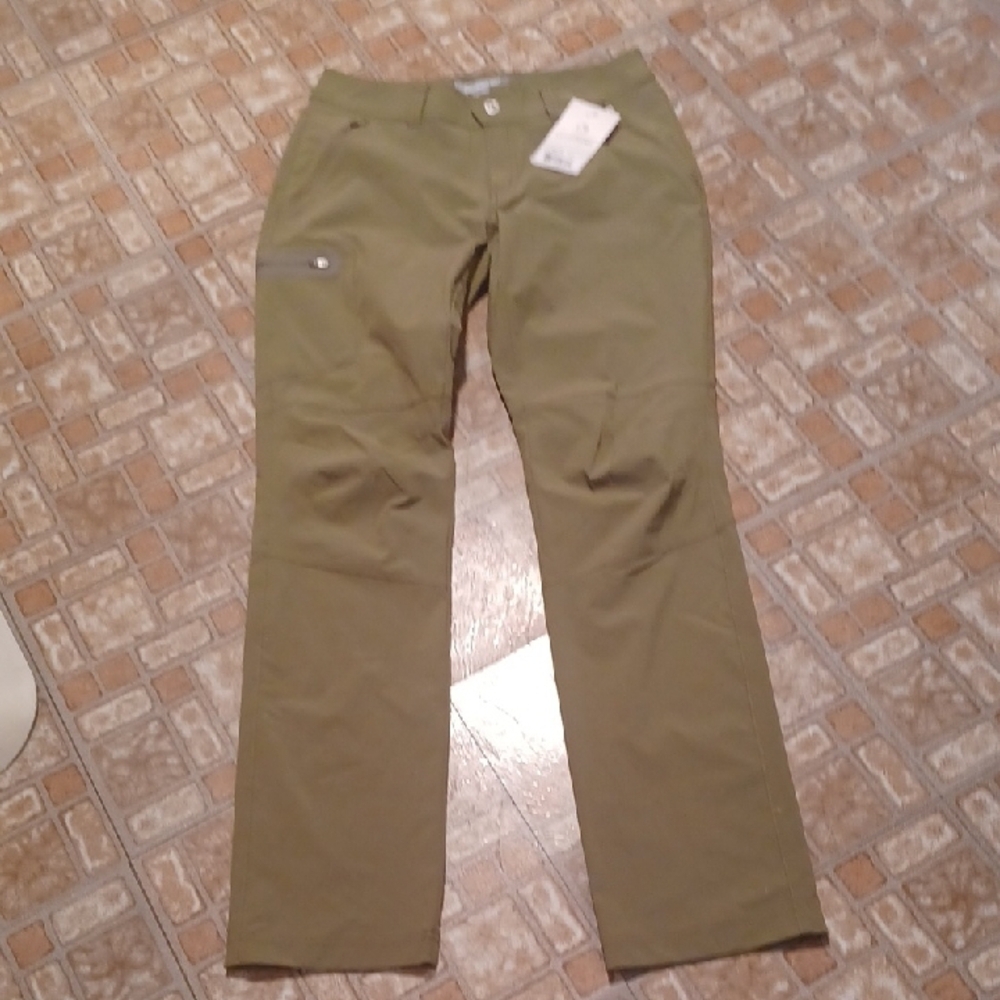 Gander Mountain Green Hiking Pants Women's Size 2 Color Burnt Olive